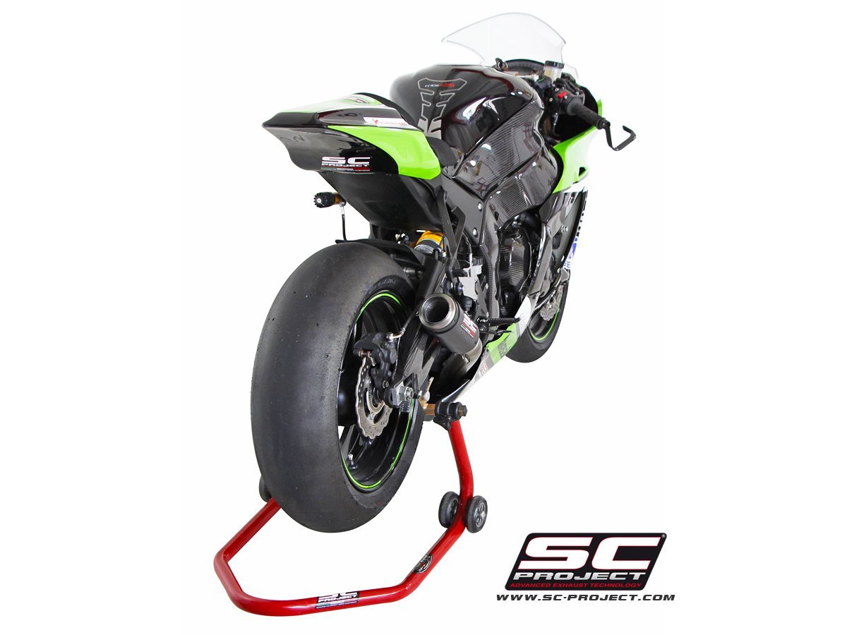 Escape no homologado SC-Project CR-T en carbono para KAWASAKI ZX 