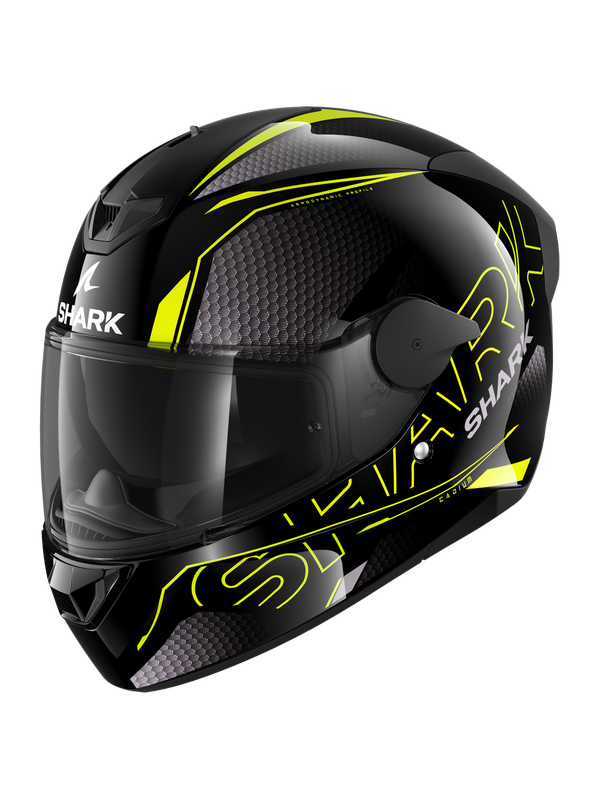 Casco Integral Shark D-SKWAL 2 CADIUM Black Yellow Black