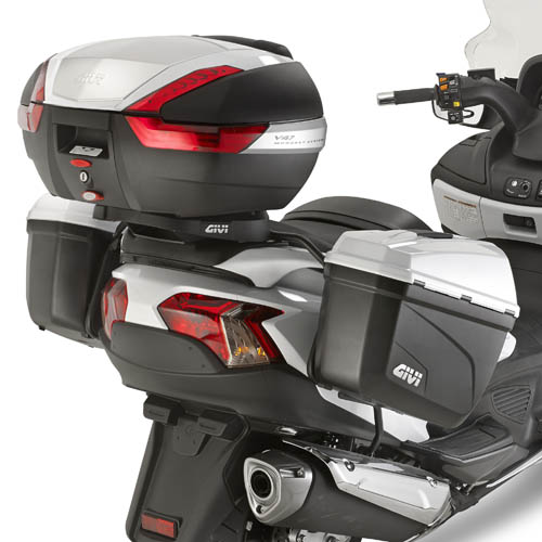 Bagtecs Maletas Laterales Moto TB8S 2x45L + adaptadores de Montaje :  : Coche y moto