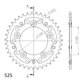 Kit de transmission DID Super Renforcé doré Avec Joints Spy pour Ducati 999/998 R/S 998 03-06