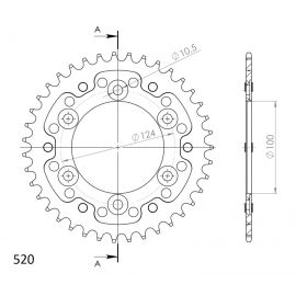 Kit de arrastre DID reforzado dorado con retenes para Ducati SuperSport 900 00-02