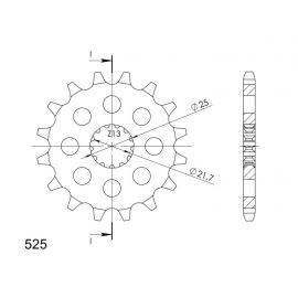 Kit de transmissão DID reforçado para Yamaha TDM 850 99-01