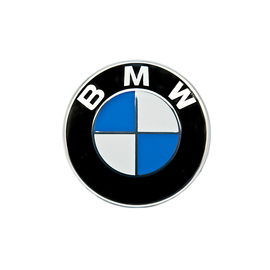 Pegatina silicona 3D logo BMW 48mm