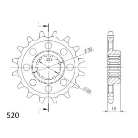 Kit de transmission DID Super Renforcé doré Avec Joints Spy pour BMW S 1000 RR 09-11