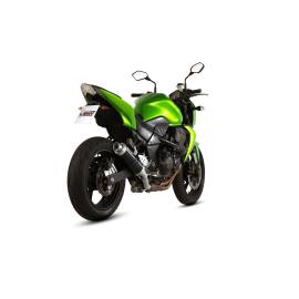 Échappement homologué Mivv GP en Acier noir pour KAWASAKI Z 750 / R 07-14