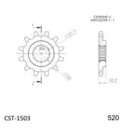 Kit de transmission DID Renforcé noir Avec Joints Spy pour Kawasaki KSF Mojave 250 87-04