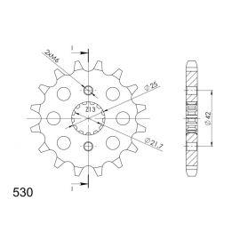 Kit de transmission DID Super Renforcé doré Avec Joints Spy pour Suzuki GSX FA ABS 1250 10-16