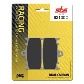 Plaquettes de frein SBS 631DCC Dual Compound Carbon Classic