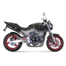 Escape homologado Mivv X-CONE en Acero negro para HONDA CB 600 F HORNET 03-06