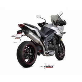 Escape aprovado Mivv SPEED EDGE em aço inoxidável para TRIUMPH TIGER SPORT 1050 17-20 | TIGER 1050 17-20