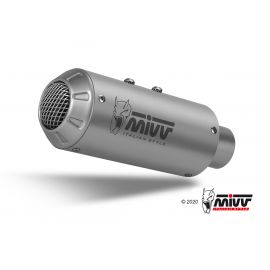 Escape homologado Mivv MK3 en Acero inox. para YAMAHA MT 10 16-22