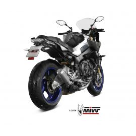 Échappement homologué Mivv MK3 en Acier inox. pour YAMAHA MT 10 16-22