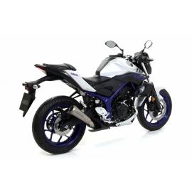 Escape homologado Arrow Pro-Race en Nicromo para YAMAHA YZF R3 15-23 | MT 03 (321 CC) 16-20