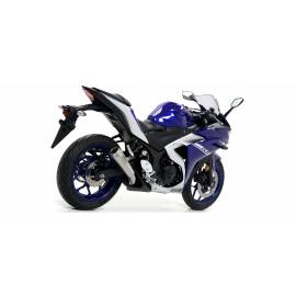 Escape homologado Arrow Pro-Race en Nicromo para YAMAHA YZF R3 15-23 | MT 03 (321 CC) 16-20