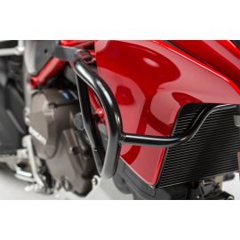 Defensas SW Motech en negro para Ducati Multistrada 950 17-21 / Multistrada V2 21-24 / Multistrada 1200 15-17 / Multistrada 1260 17-21