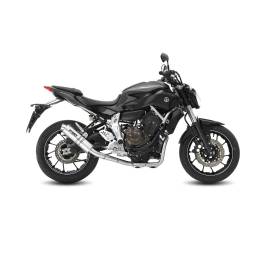 Ligne compléte homologué Storm GP en acier inox. pour YAMAHA MT 07 14-24