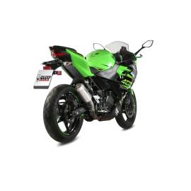 Échappement non homologué Mivv MK3 en Acier inox. pour KAWASAKI NINJA 400 18-23 | Z 400 19-23