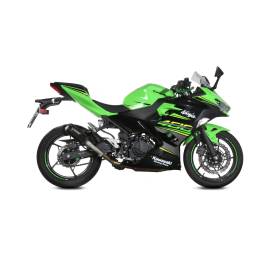 Échappement non homologué Mivv MK3 en Acier noir pour KAWASAKI NINJA 400 18-23 | Z 400 19-23