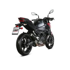 Échappement non homologué Mivv MK3 en Acier noir pour KAWASAKI NINJA 400 18-23 | Z 400 19-23