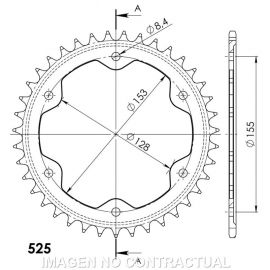 Kit de transmission DID Super Renforcé doré Avec Joints Spy pour KTM Super Duke 1290 R 14-19