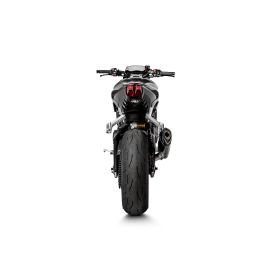 Escape Akrapovic no homologado en carbono para TRIUMPH STREET TRIPLE 765 / R / RS 17-19