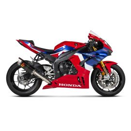 Échappement Akrapovic non homologué en carbone pour HONDA CBR 1000 RR 20-23