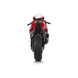 Échappement Akrapovic non homologué en carbone pour HONDA CBR 1000 RR 20-23