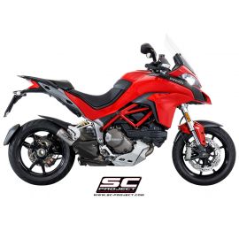 Pot d'échappement non homologué SC-Project CR-T en titane pour DUCATI MULTISTRADA 1200 S 15-17