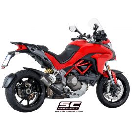 Pot d'échappement non homologué SC-Project CR-T en titane pour DUCATI MULTISTRADA 1200 S 15-17