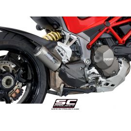 Pot d'échappement non homologué SC-Project CR-T en titane pour DUCATI MULTISTRADA 1200 S 15-17