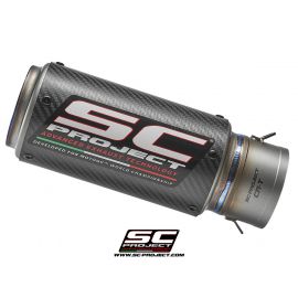 Pot d'échappement non homologué SC-Project CR-T en titane pour DUCATI MULTISTRADA 1200 S 15-17