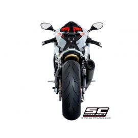 Pot d'échappement non homologué SC-Project S1 en titane pour DUCATI PANIGALE 959 16-19