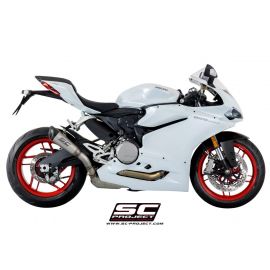 Pot d'échappement non homologué SC-Project S1 en titane pour DUCATI PANIGALE 959 16-19