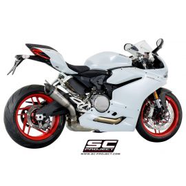 Pot d'échappement non homologué SC-Project S1 en titane pour DUCATI PANIGALE 959 16-19