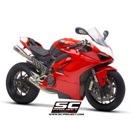 Ligne d'échappement complete non homologué SC-Project S1-GP en titane pour DUCATI PANIGALE V4 - V4 S 19-20