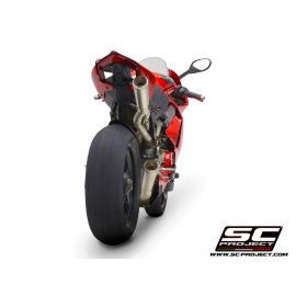 Ligne d'échappement complete non homologué SC-Project S1-GP en titane pour DUCATI PANIGALE V4 - V4 S 19-20