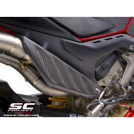 Ligne d'échappement complete non homologué SC-Project S1-GP en titane pour DUCATI PANIGALE V4 - V4 S 19-20