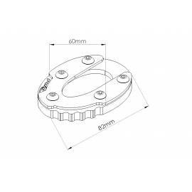 Extensión pata de cabra Puig para KAWASAKI