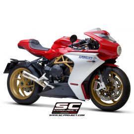 Escape no homologado SC-Project Conic 70\\\'s en acero inox. para MV AGUSTA Superveloce 800 19-21