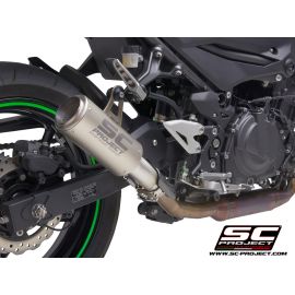 Pot d'échappement non homologué SC-Project CR-T en titane pour KAWASAKI Z 400 19-20