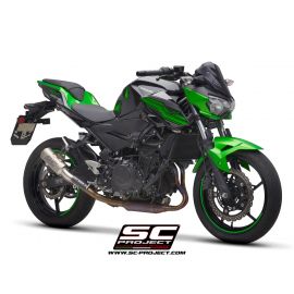 Pot d'échappement non homologué SC-Project CR-T en titane pour KAWASAKI Z 400 19-20