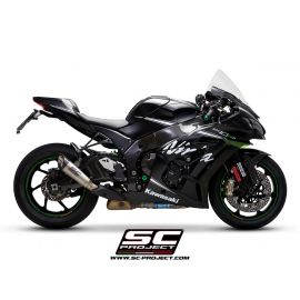 Pot d'échappement homologué SC-Project S1 en titane pour KAWASAKI NINJA ZX-10R - RR 16-20