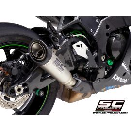 Pot d'échappement homologué SC-Project S1 en titane pour KAWASAKI NINJA ZX-10R - RR 16-20