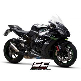 Pot d'échappement homologué SC-Project S1 en titane pour KAWASAKI NINJA ZX-10R - RR 16-20