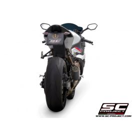 Pot d'échappement homologué SC-Project CR-T en carbone pour BMW S 1000 RR 20-23