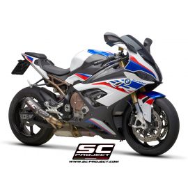 Pot d'échappement homologué SC-Project CR-T en carbone pour BMW S 1000 RR 20-23