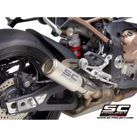 Pot d'échappement homologué SC-Project CR-T en carbone pour BMW S 1000 RR 20-23