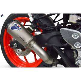 Pot d'échappement non-homologué Termignoni GP2R-RHT en titane pour YAMAHA MT03, YAMAHA R3 19-20