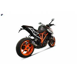 Pot d'échappement non-homologué Termignoni Relevance D70 en titane pour KTM SUPER DUKE 1290 R, 17-19