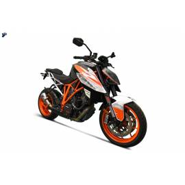 Pot d'échappement non-homologué Termignoni Relevance D70 en titane pour KTM SUPER DUKE 1290 R, 17-19